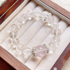 White crystal bracelet1