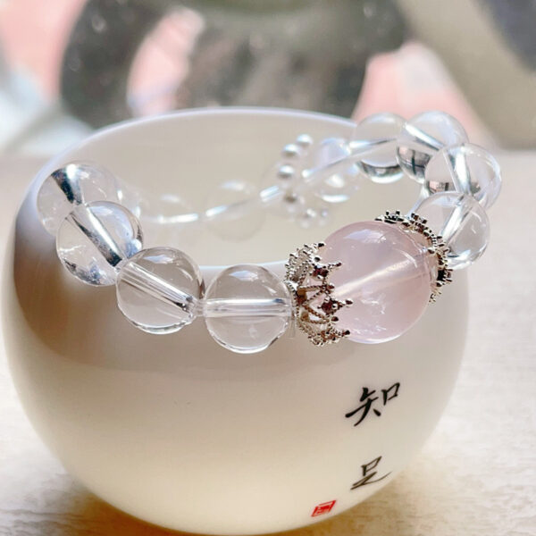 White crystal bracelet4