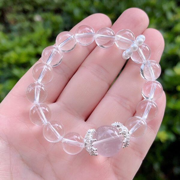 White crystal bracelet5