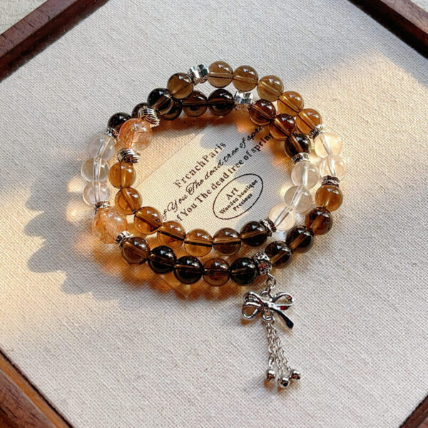 Tea colored bracelet1