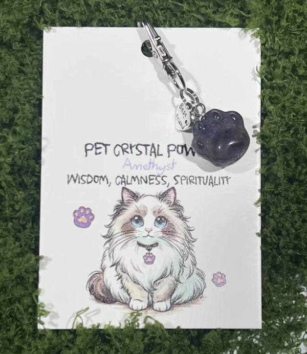 Cat's Paw Pendant Crystal
