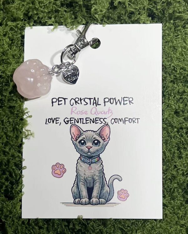 Cat's Paw Pendant Crystal