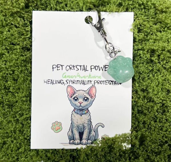 Cat's Paw Pendant Crystal