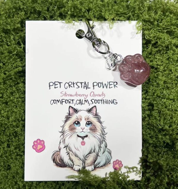 Cat's Paw Pendant Crystal