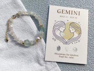 Twelve Constellations Energy Crystal Bracelet